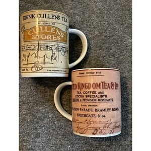 2 Mugs Drink Cullens 2004 Tea Coffee Mug 8oz